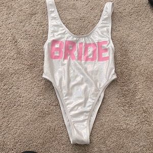 Bride swimsuit